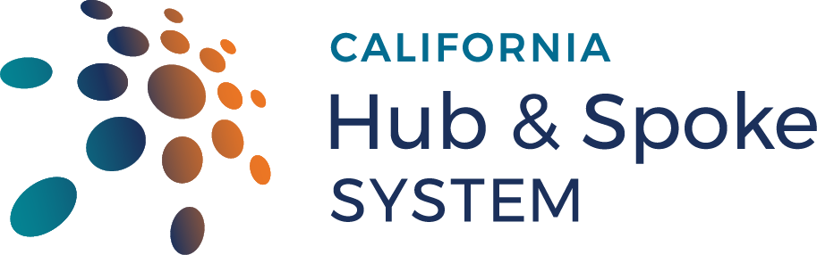 Pictured: California Hub & Spoke System logo