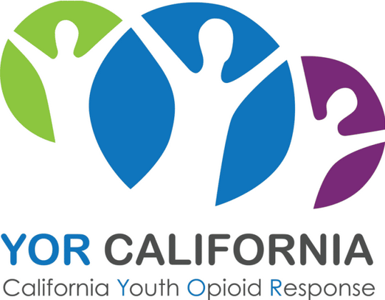 Pictured: California Youth Opioid Response (YOR) logo